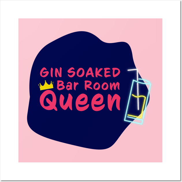 Gin Lovers Wall Art by Room Thirty Four